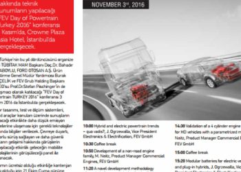Fev Türkiye Otomotiv Konferansı – Fev Day of Future Mobility Solutions Turkey 2017