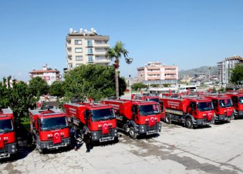 HBB, İtfaiye Filosunu 14 Yeni Araçla Güçlendirdi