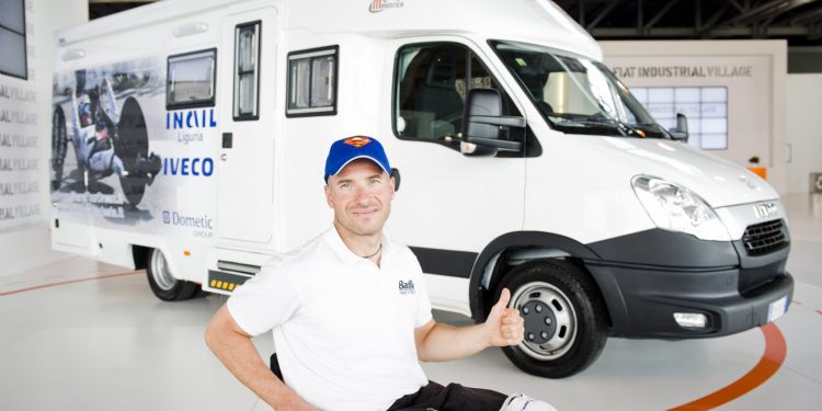 Paralimpik Atlet Vittorio Podesta’ya, IVECO Camper Desteği