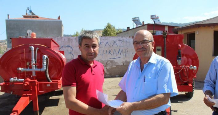Ormanlık Bölgelere Yangın Söndürme Tankeri