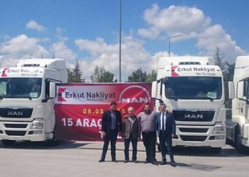 Erkut Nakliyat Filosunun MAN Çekici İle Güçlendirdi