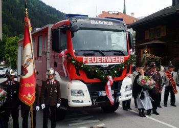 Dünyanın İlk Allison Tam Otomatik Şanzıman Donanımlı MAN Kamyonu, Zell am Ziller Gönüllü İtfaiye Teşkilatında Hizmete Başladı