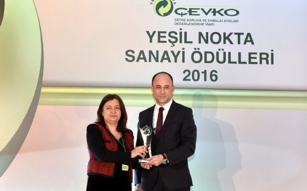 Tofaş’a Çevko’dan Yeşil Nokta Sanayi Ödülü