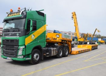 Hareket’in Yeni Yatırımı Türkiye’nin İlk 750 Tonluk Mobil Vinci Oldu