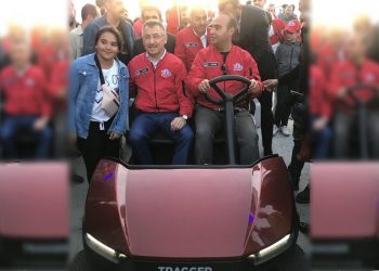 Fuat Oktay, Teknofest’i TRAGGER ile gezdi