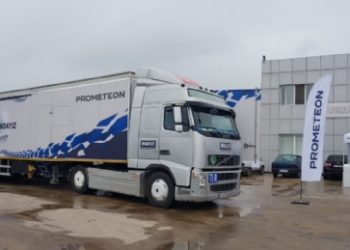 Prometeon Türkiye Tır’ı 9 Bin km Yol Kat Etti, 5 Bin Kamyon Sürücüsüyle Buluştu