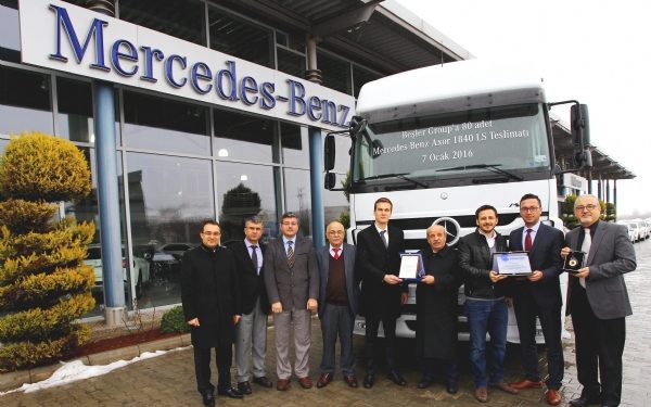 Beşler Group, Seksen Adet Mercedes-Benz Çekici Teslim Aldı