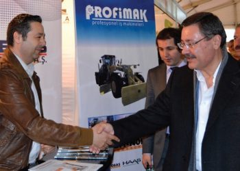 Melih Gökçek Profimak Standını Ziyaret Etti