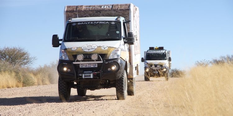 Iveco Daily 4×4’ün İkinci Africa Turu Başladı;