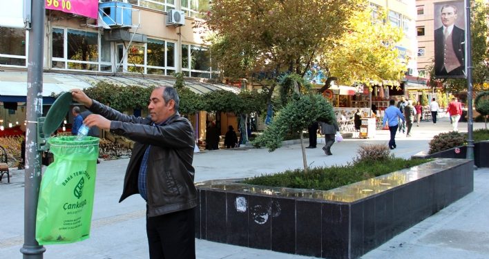 Çankaya’da Tüm Semtlere Yeni Çöp Sistemi