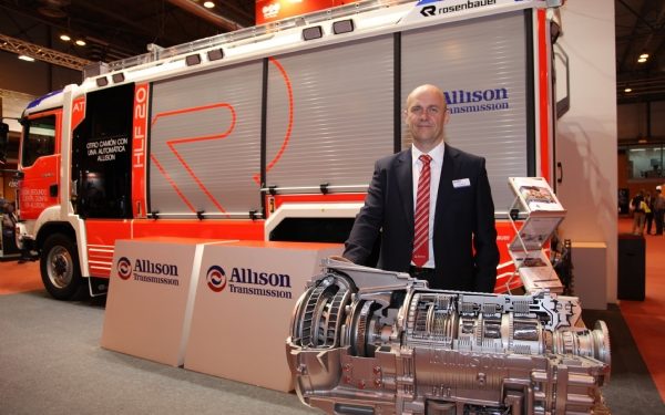 Allison Tam Otomatik Şanzıman Donanımlı Yeni MAN TGM İtfaiye Aracı, SICUR 2016’DA Sergilendi