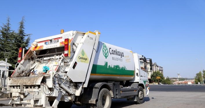 Çankaya’dan 518 Bin Ton Çöp Toplandı