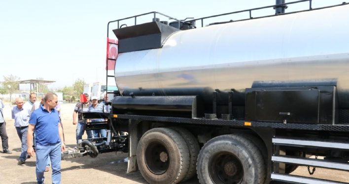 Büyükşehir Asfalt İçin Makine Ağını Genişletti