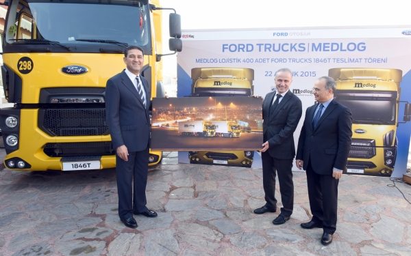 Ford Otosan Tarihinin En Büyük Çekici Filo Teslimatını Medlog Lojistik İle Gerçekleştirdi