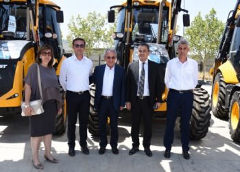 14 İş Makinesinin Teslim Töreni Gerçekleştirildi