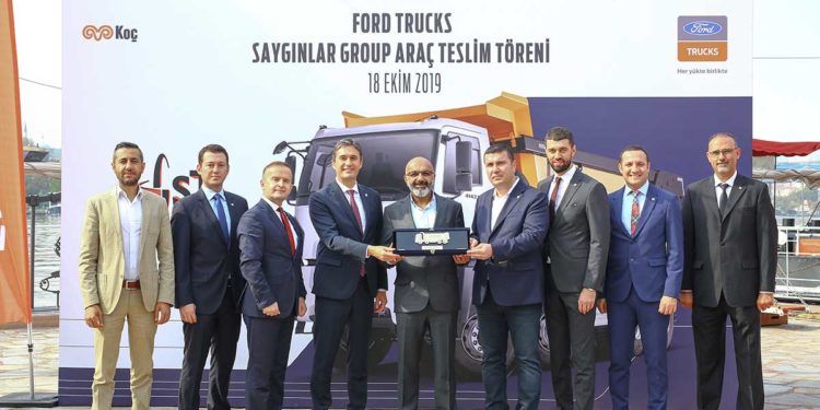 Saygınlar İnşaat, tercihini Ford Trucks’tan yana kullandı