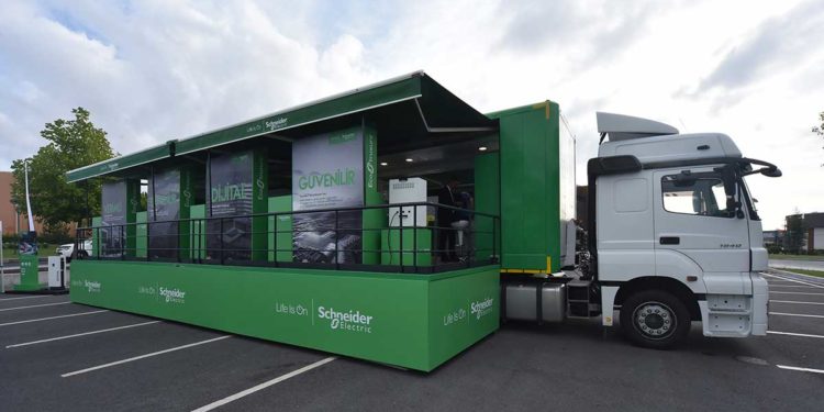 Schneider Electric, İnovasyon Tır’ı ile Bursa’daydı