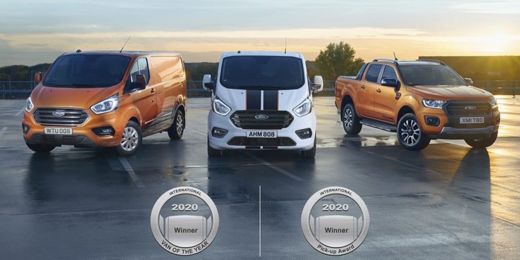 2020 Uluslararası Yılın Ticari Aracı (IVOTY): Ford Transit Custom Plug-In Hybrid 2020 Uluslararası Yılın Pick-up’ı (IPUA): Yeni Ford Ranger