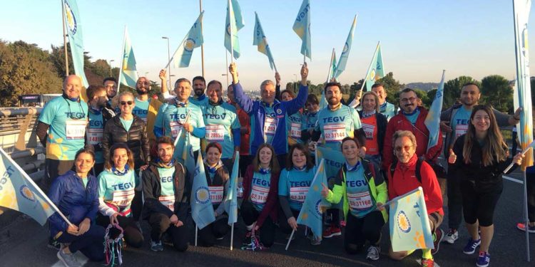 PROMETEON TÜRKİYE, İSTANBUL MARATONU’NDA  TEGV’E DESTEK İÇİN KOŞTU