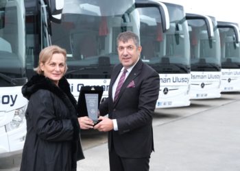 Ali Osman Ulusoy Seyahat’e 2019 yılında toplam 20 adet Mercedes-Benz otobüs teslim edildi