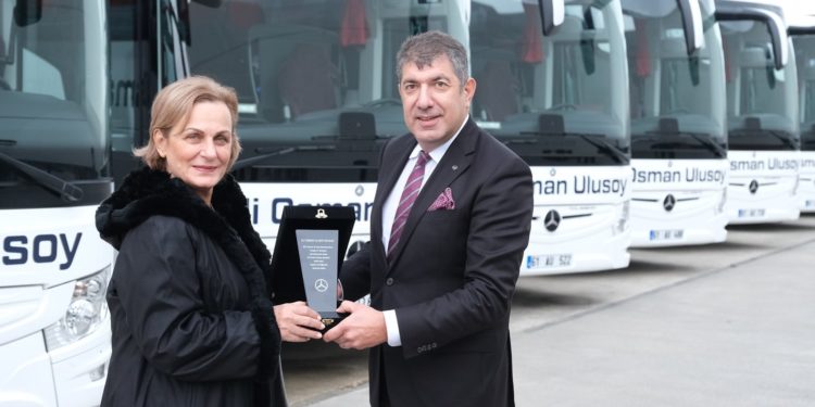 Ali Osman Ulusoy Seyahat’e 2019 yılında toplam 20 adet Mercedes-Benz otobüs teslim edildi