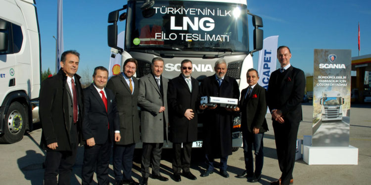 Scania’dan İlk LNG’li Filo Teslimatı..
