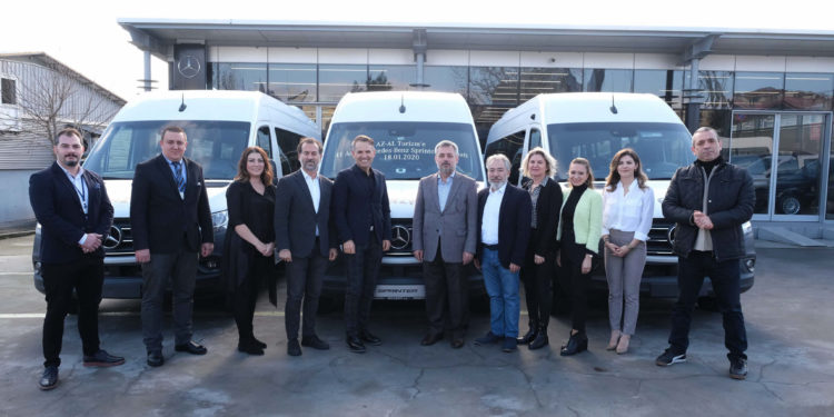 Mercedes Benz Otomotiv Hafif Ticari Araçlar’dan Az-Al Turizm’e 41 Adet Yeni Sprinter Araç Teslimatı