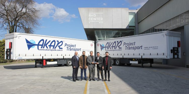 Tırsan’dan Akar Lojistik’e 50 Adetlik Treyler Teslimatı