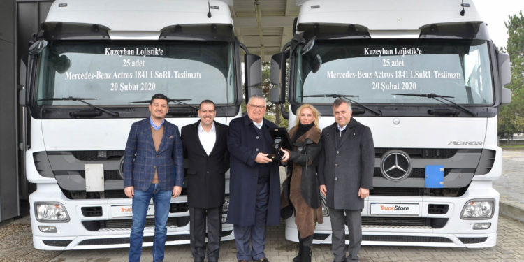 TruckStore’dan Kuzeyhan Lojistik’e 25 Adet Çekici Teslimatı