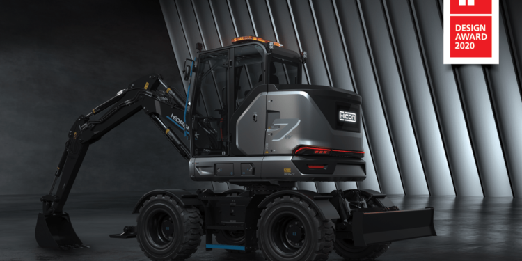 HİDROMEK’İN %100 ELEKTRİKLİ EKSKAVATÖRÜHICON 7W İKİNCİ TASARIM ÖDÜLÜNÜ KAZANDI