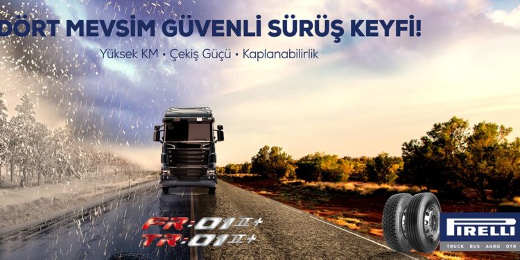 PROMETEON’DAN KAMYON VE OTOBÜSLERE ÖZEL YÜKSEK KİLOMETRE ÖMRÜ SUNAN PIRELLI “R:01 II+” SERİSİ