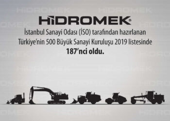 HİDROMEK BİR KEZ DAHA TÜRKİYE’NİN İLK 500’ÜNDE