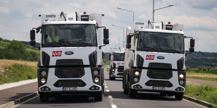 Ford Trucks kamyonları Romanya sokaklarını temizleyecek