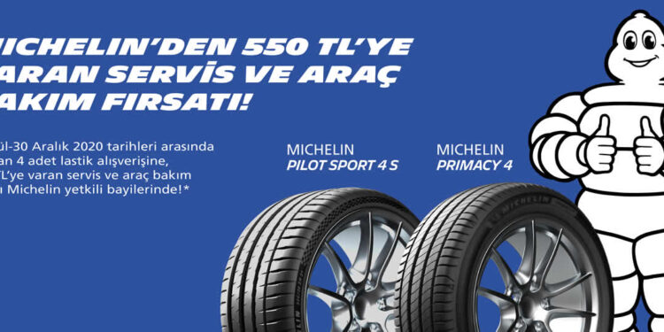 Michelin, 550 TL’ye Varan Servis Kampanyası Sunuyor!
