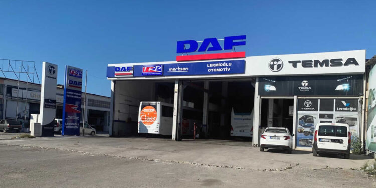 DAF BAYİ MERTSAN büyük adımlar atıyor